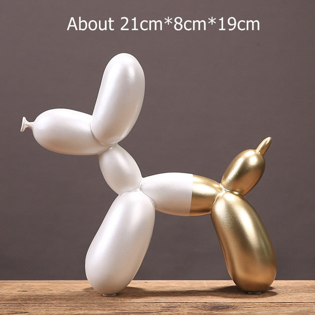 Abstract Balloon Dog Statue