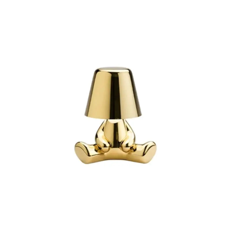 Little Golden Man Table Lamp - Pure Ember