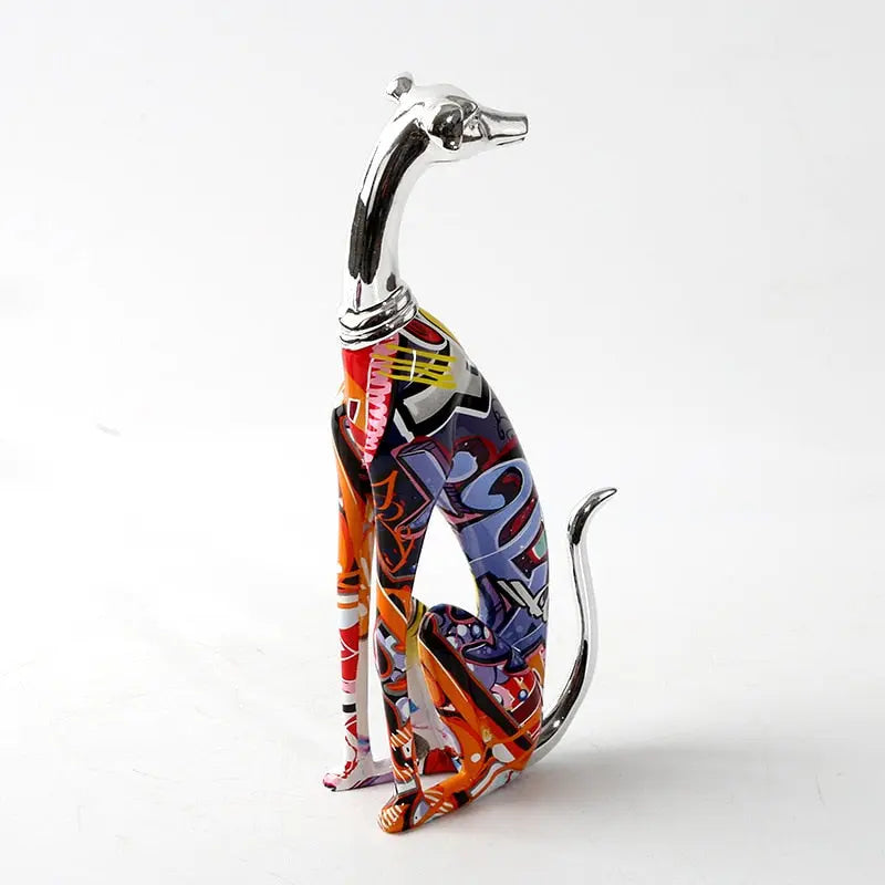 Doberman Graffiti Dog - Pure Ember