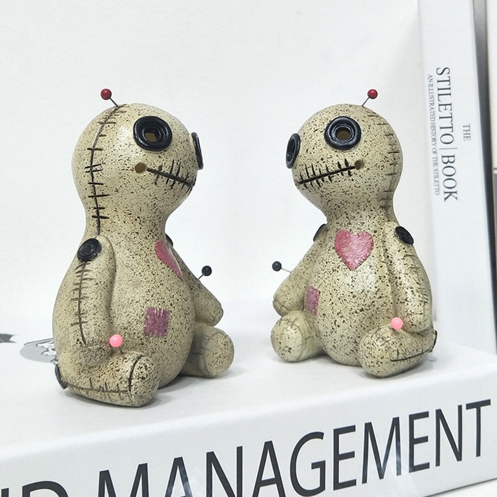 Voodoo Doll Cone Burner Incense Burner - Right Facing
