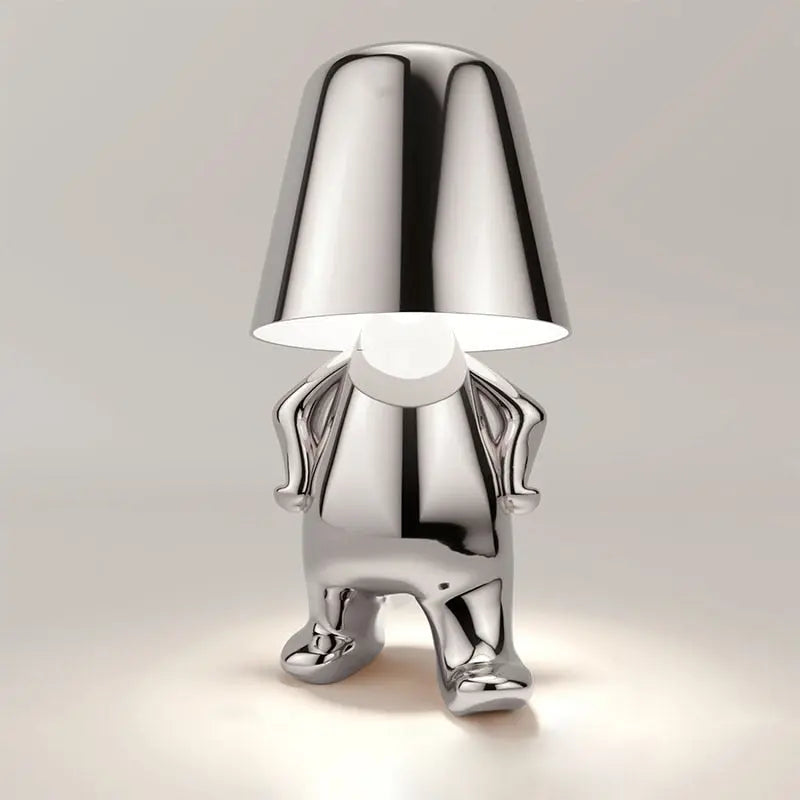 Little Golden Man Table Lamp - Pure Ember