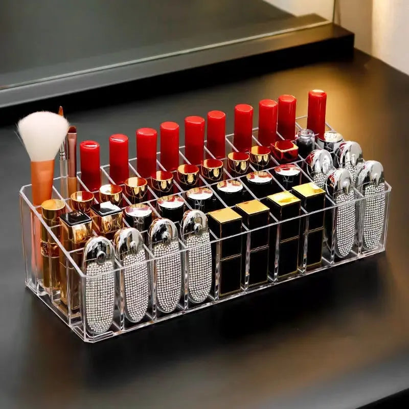40 Grid Acrylic Lipstick Box Makeup Organizer