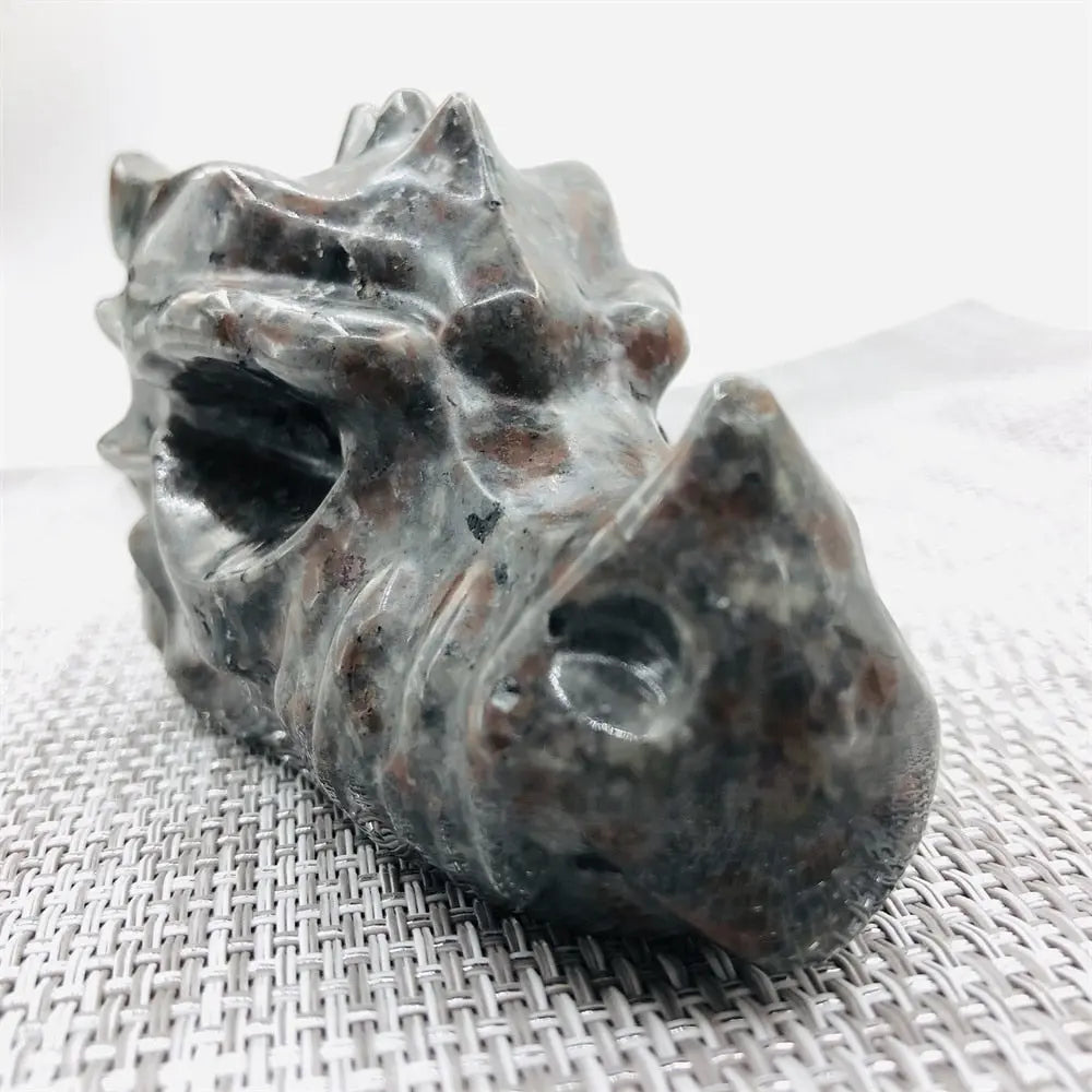 Crystal Dragon head skull
