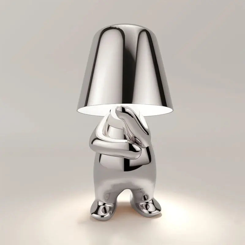 Little Golden Man Table Lamp - Pure Ember