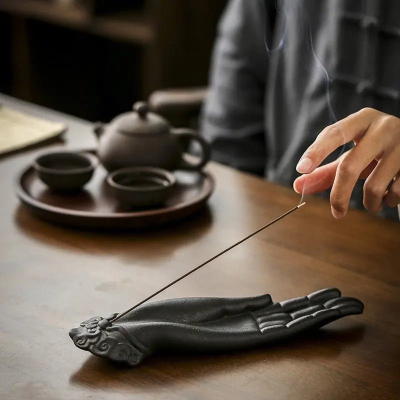 Incense Burner - Buddha Hand