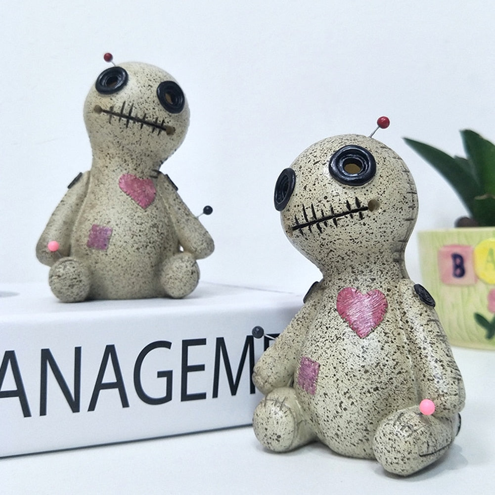 Voodoo Doll Cone Burner Incense Burner - Right Facing
