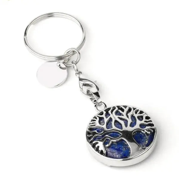 Tree of Life Keychain - Lapis