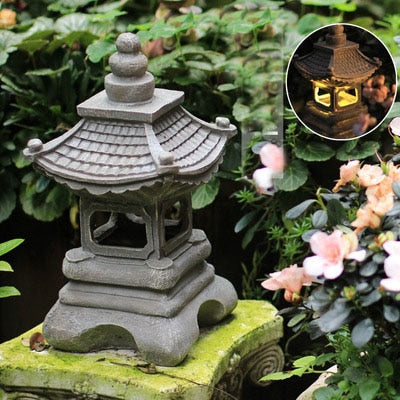Japanese style Outdoor Solar lamp
