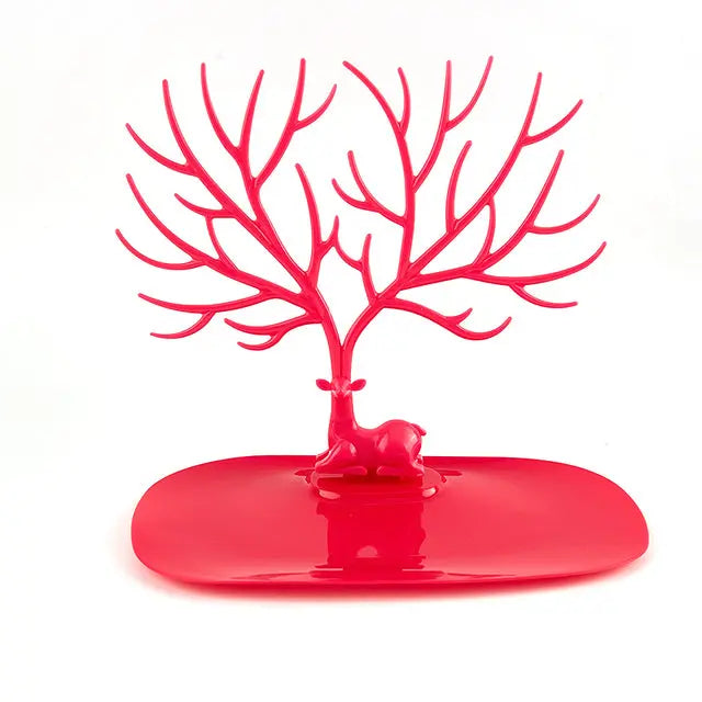 Deer Jewellery Display Tray - Hot Pink - Pure Ember
