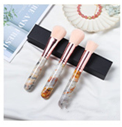 Multifunctional Brush With Natural Crystal Handle Pure Ember