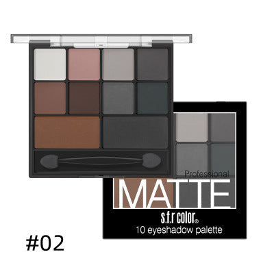 Eyeshadow Palette Pumpkin Smoky Makeup Nude Makeup Europe And America Pure Ember