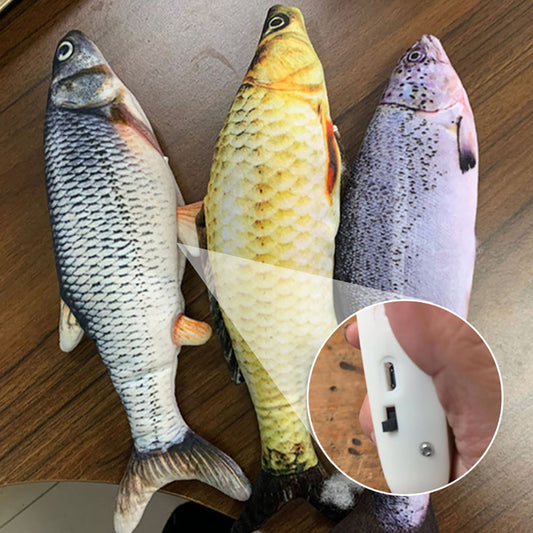Without Cat Nip Version - Electric Jumping Fish Simulation Electric Fish Toy Pure Ember
