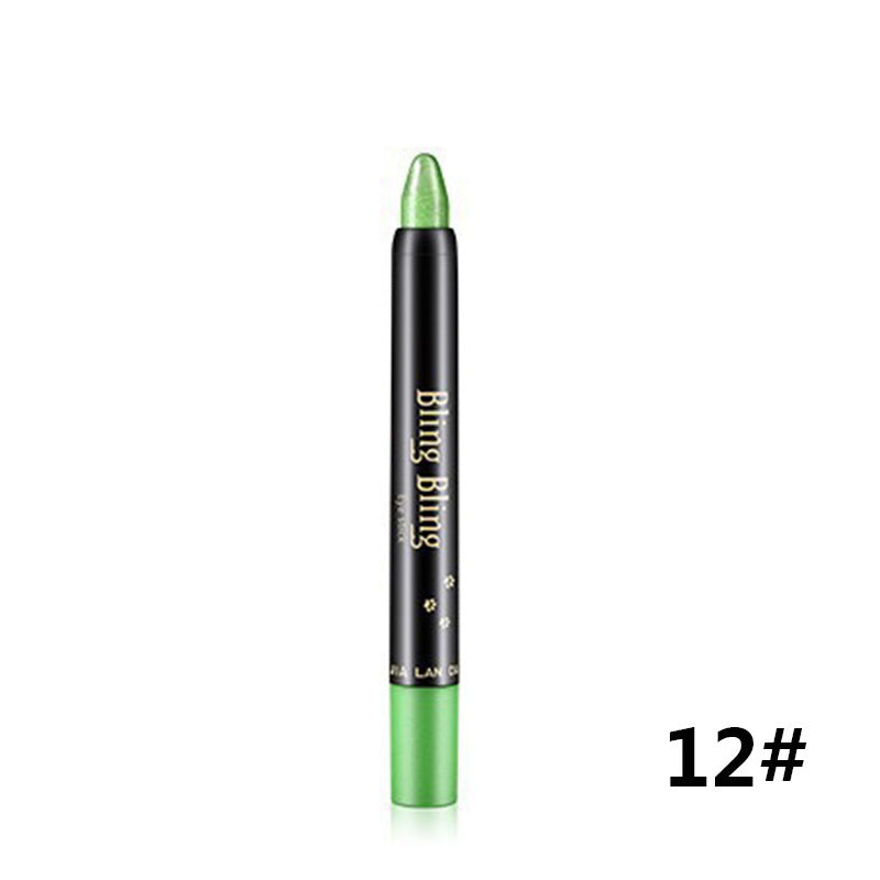 Pearlescent Vibrant Eyeshadow Pen Waterproof 15 Colours Pure Ember
