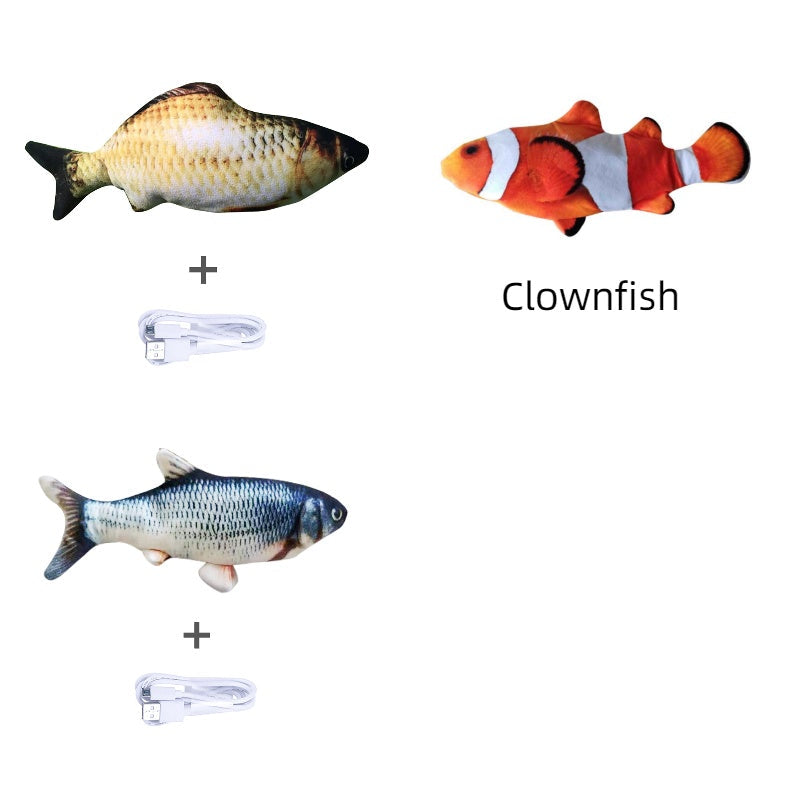 Without Cat Nip Version - Electric Jumping Fish Simulation Electric Fish Toy Pure Ember