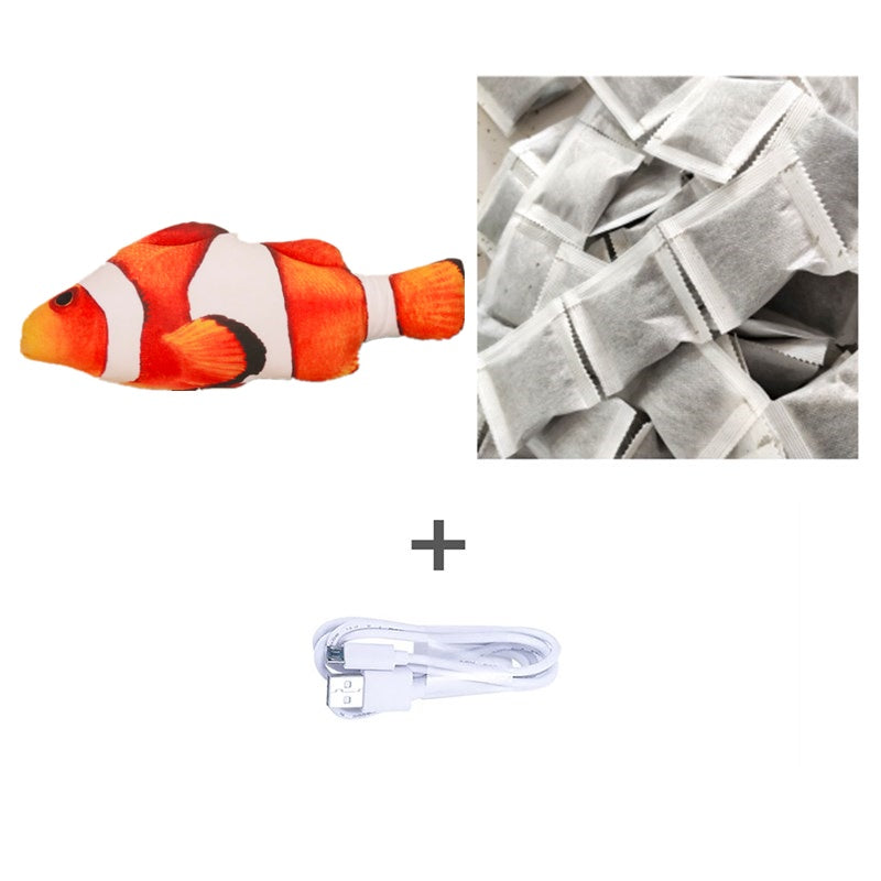 Without Cat Nip Version - Electric Jumping Fish Simulation Electric Fish Toy Pure Ember