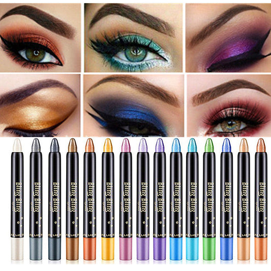 Pearlescent Vibrant Eyeshadow Pen Waterproof 15 Colours Pure Ember