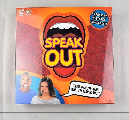 Speak Out Set Mouth Opener Games Prop Pure Ember