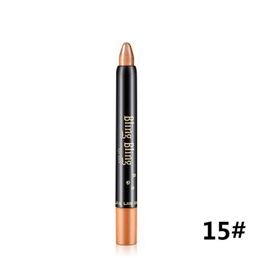 Pearlescent Vibrant Eyeshadow Pen Waterproof 15 Colours Pure Ember