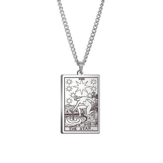 Tarot "The Star" Pendant Necklace Pure Ember
