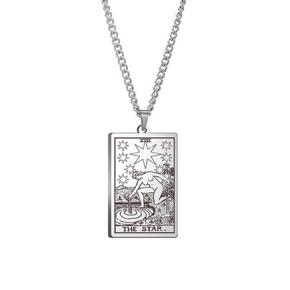 Tarot "The Star" Pendant Necklace Pure Ember