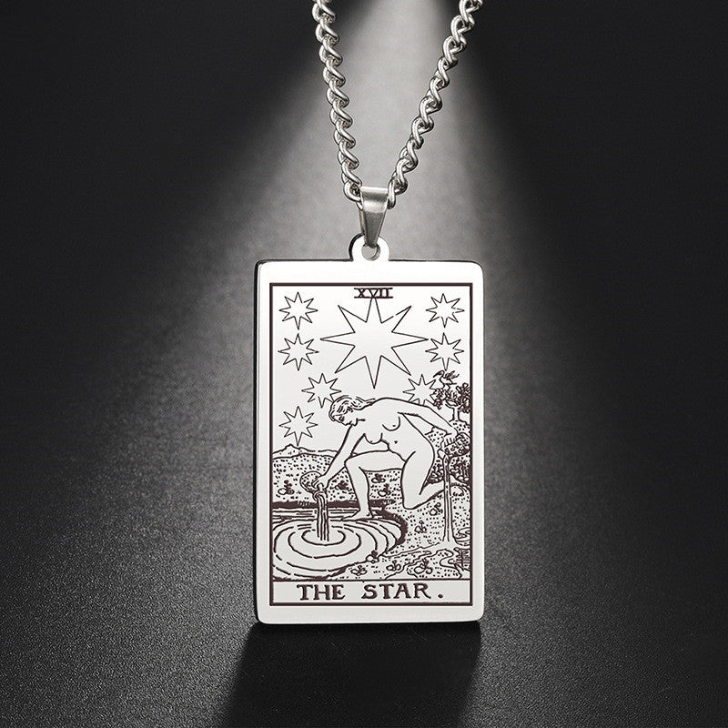 Tarot "The Star" Pendant Necklace Pure Ember