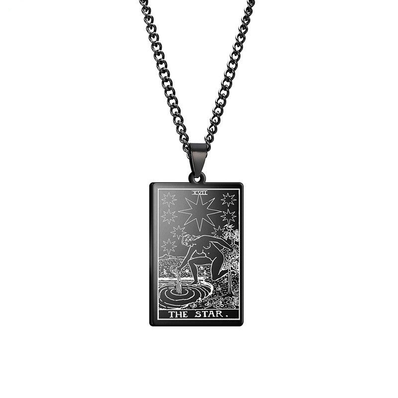 Tarot "The Star" Pendant Necklace Pure Ember