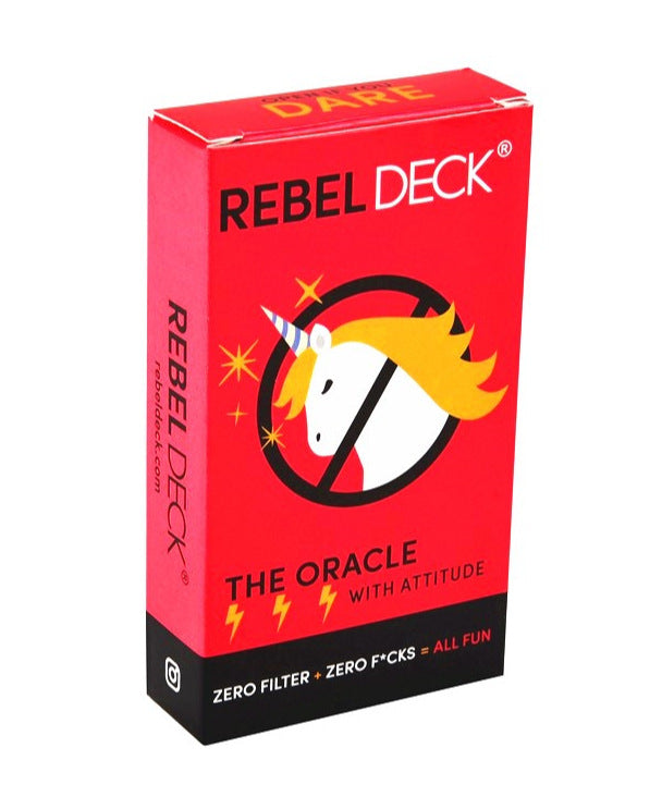 Rebel deck the oracle tarot deck zero filter zero fucks all fun Pure Ember