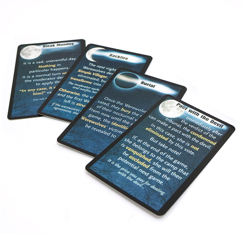 Werewolf Game Home Party Board Games for Family Game Pure Ember