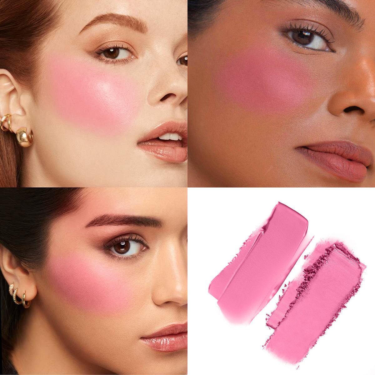 PHOFAY Double-Take Cream & Powder Blush Duo Pure Ember