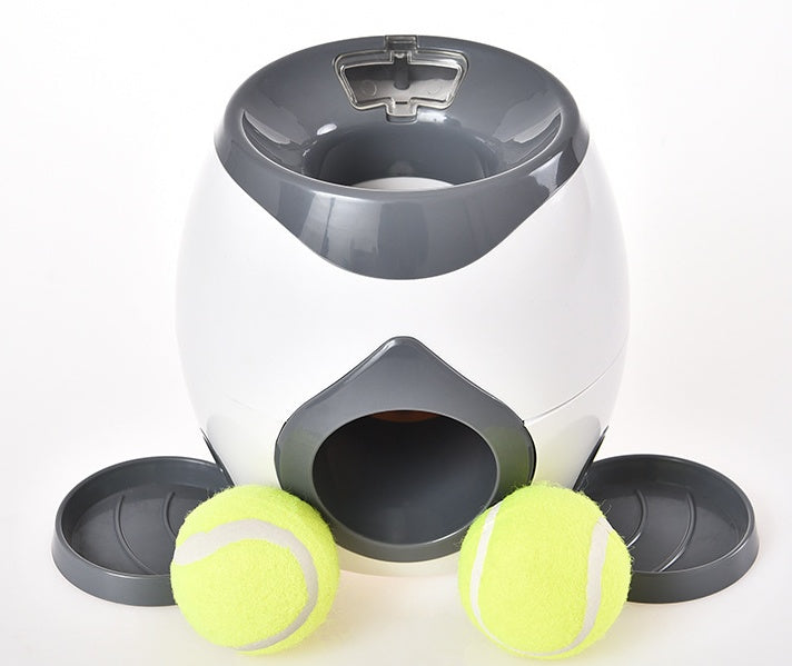 Smart Pet Feeder Tennis Ball Missing Device Throwing Reward Machine Pure Ember