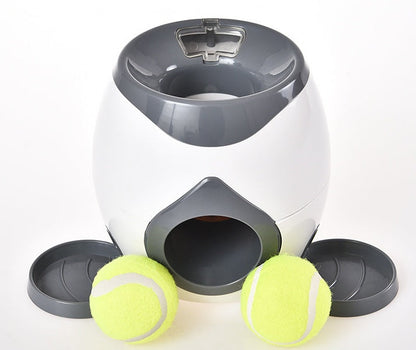 Smart Pet Feeder Tennis Ball Missing Device Throwing Reward Machine Pure Ember