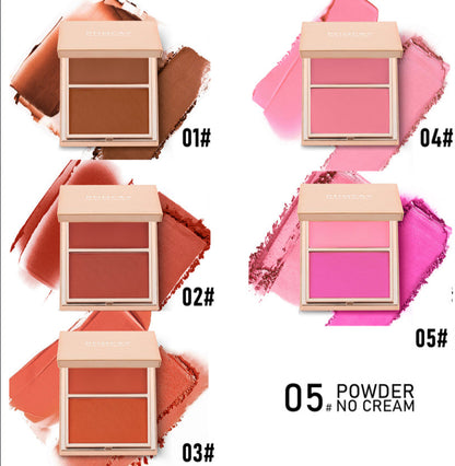PHOFAY Double-Take Cream & Powder Blush Duo Pure Ember