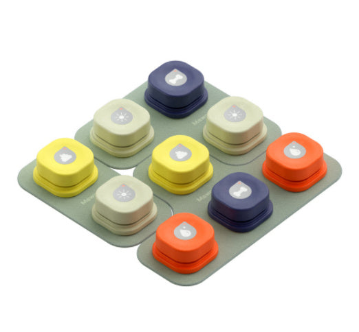 4 Colors Pet Communication Button One-click Prevent Physical Inactivity Recordable Dog Talking Button Toy Cat Toy Pet Products Pure Ember