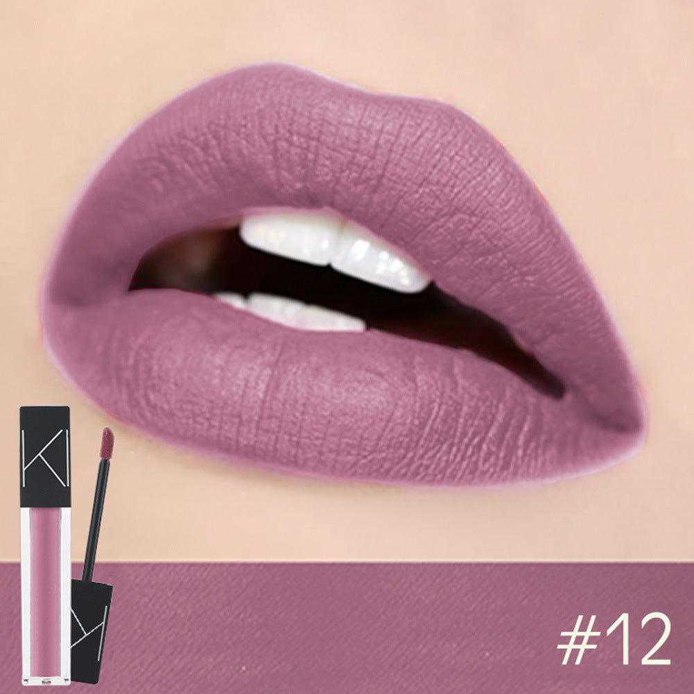 KIMUSE Makeup Matte Smooth Waterproof Lipstick Pure Ember