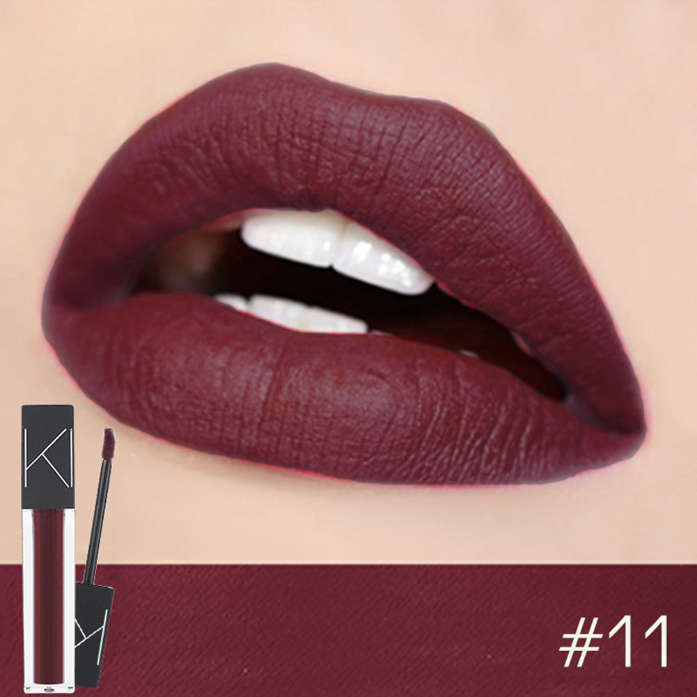 KIMUSE Makeup Matte Smooth Waterproof Lipstick Pure Ember