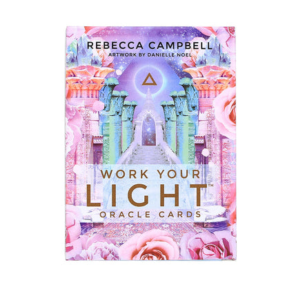 Tarot Divination Oracle Decks Pure Ember work your light oracle cards by rebecca Campbell artwork by danielle noel
