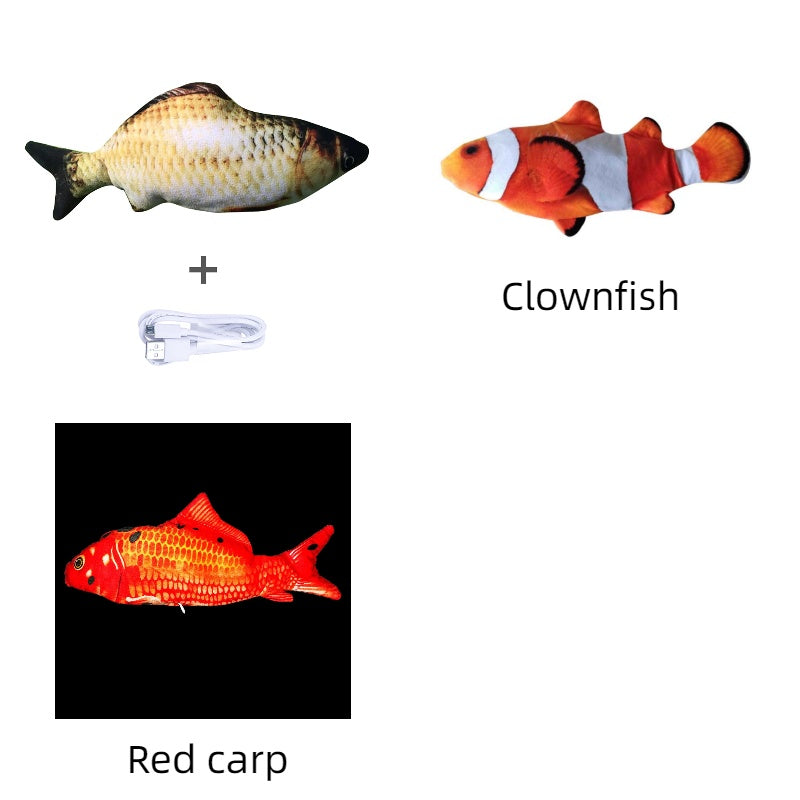 Without Cat Nip Version - Electric Jumping Fish Simulation Electric Fish Toy Pure Ember
