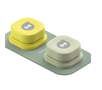 4 Colors Pet Communication Button One-click Prevent Physical Inactivity Recordable Dog Talking Button Toy Cat Toy Pet Products Pure Ember