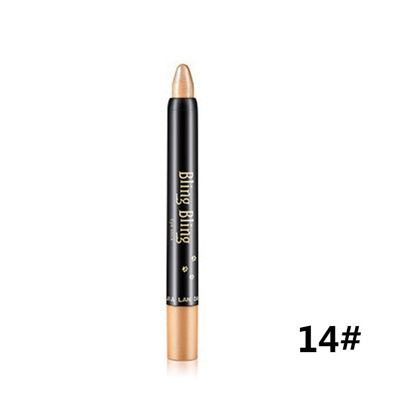 Pearlescent Vibrant Eyeshadow Pen Waterproof 15 Colours Pure Ember