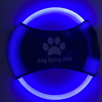 Dog Flying Discs Light Glowing LED LuminousTrainning Interactive Toys Game Flying Discs Dog Toy Pet Dog Accessories Pet Products Pure Ember