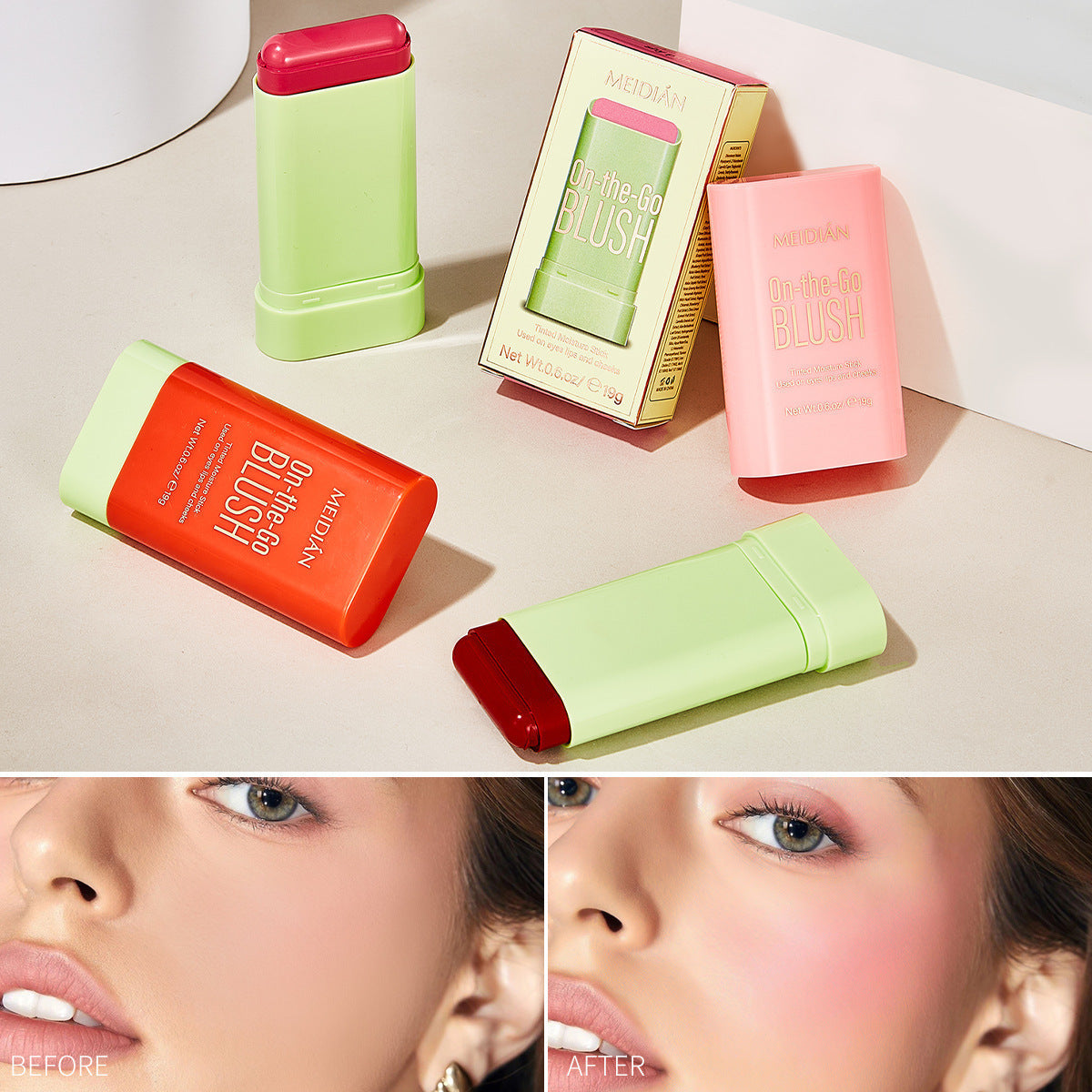 Rouge Blusher Makeup Natural Nude Makeup Pure Ember