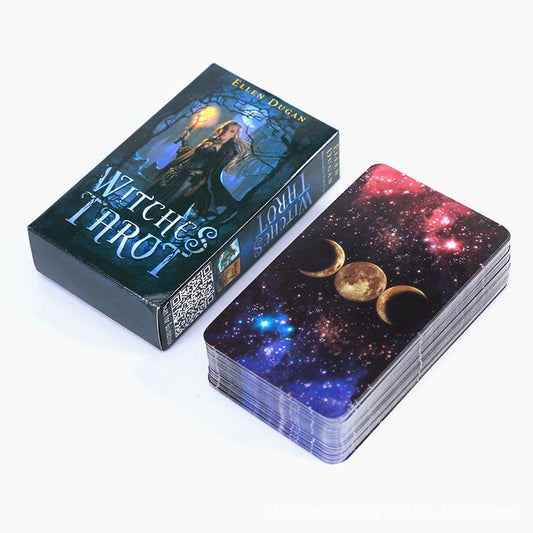 Witches & Tarot Card Deck - Ellen Dugan Pure Ember