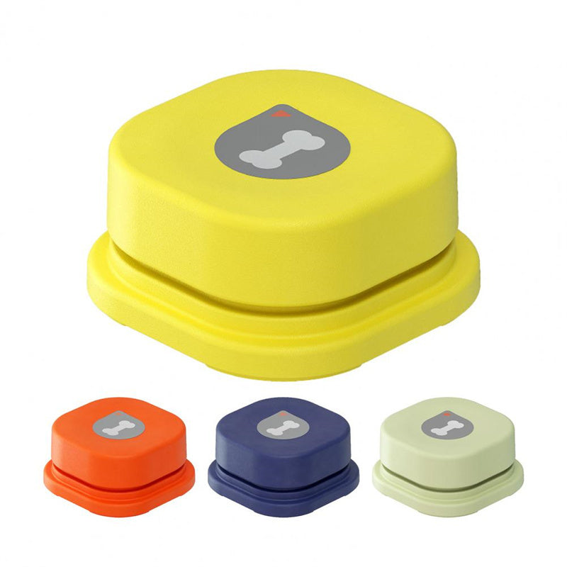 4 Colors Pet Communication Button One-click Prevent Physical Inactivity Recordable Dog Talking Button Toy Cat Toy Pet Products Pure Ember