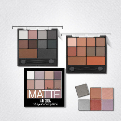 Eyeshadow Palette Pumpkin Smoky Makeup Nude Makeup Europe And America Pure Ember