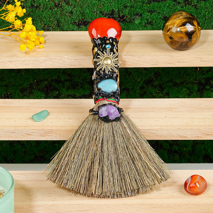 Natural Crystal Love Enchanted Broom Pure Ember