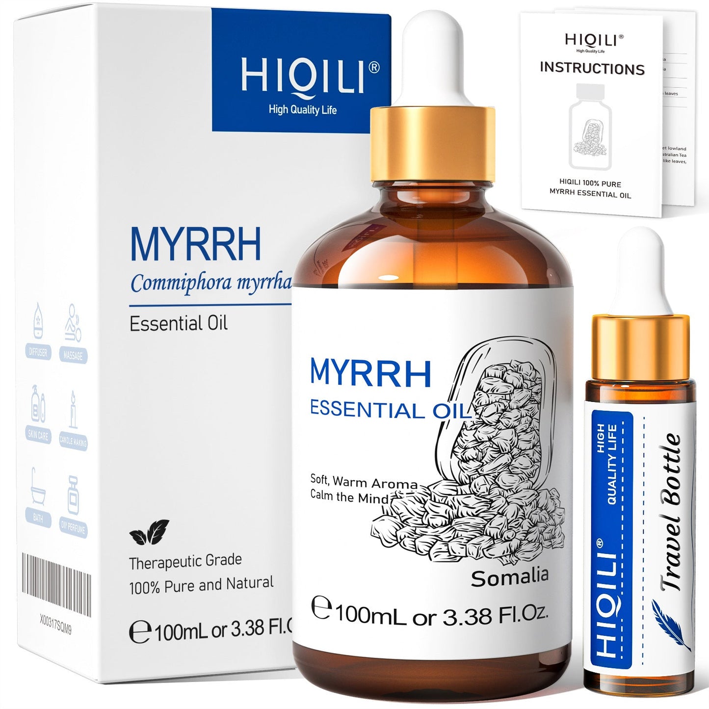 Beauty And Skin Care Single Essential Oil Plant Extract Rose Massage Oil Perfume Aromatherapy Pure Ember