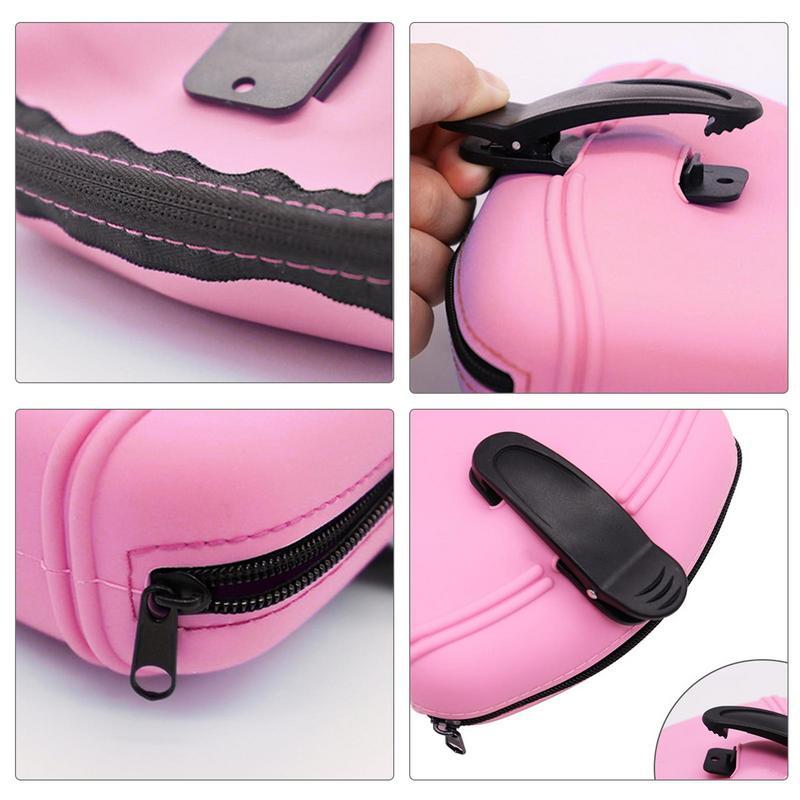 Bag Silicone Feed Dogs Treat Pouch Pet Training Bag Bundle Pocket Waist Pack Pet Portable Dog Training Waist Bag Treat Snack Bait Dogs Soft Washable Outdoor Feed Storage Pouch Food Reward Silica Bags Pure Ember