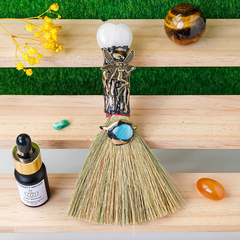 Natural Crystal Love Enchanted Broom Pure Ember