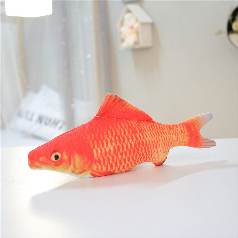Without Cat Nip Version - Electric Jumping Fish Simulation Electric Fish Toy Pure Ember