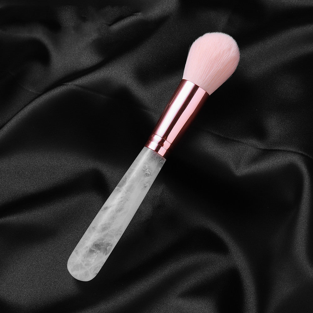 Multifunctional Brush With Natural Crystal Handle Pure Ember